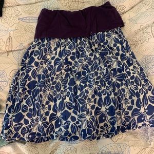 Velvet brand floral skirt - size P - EUC